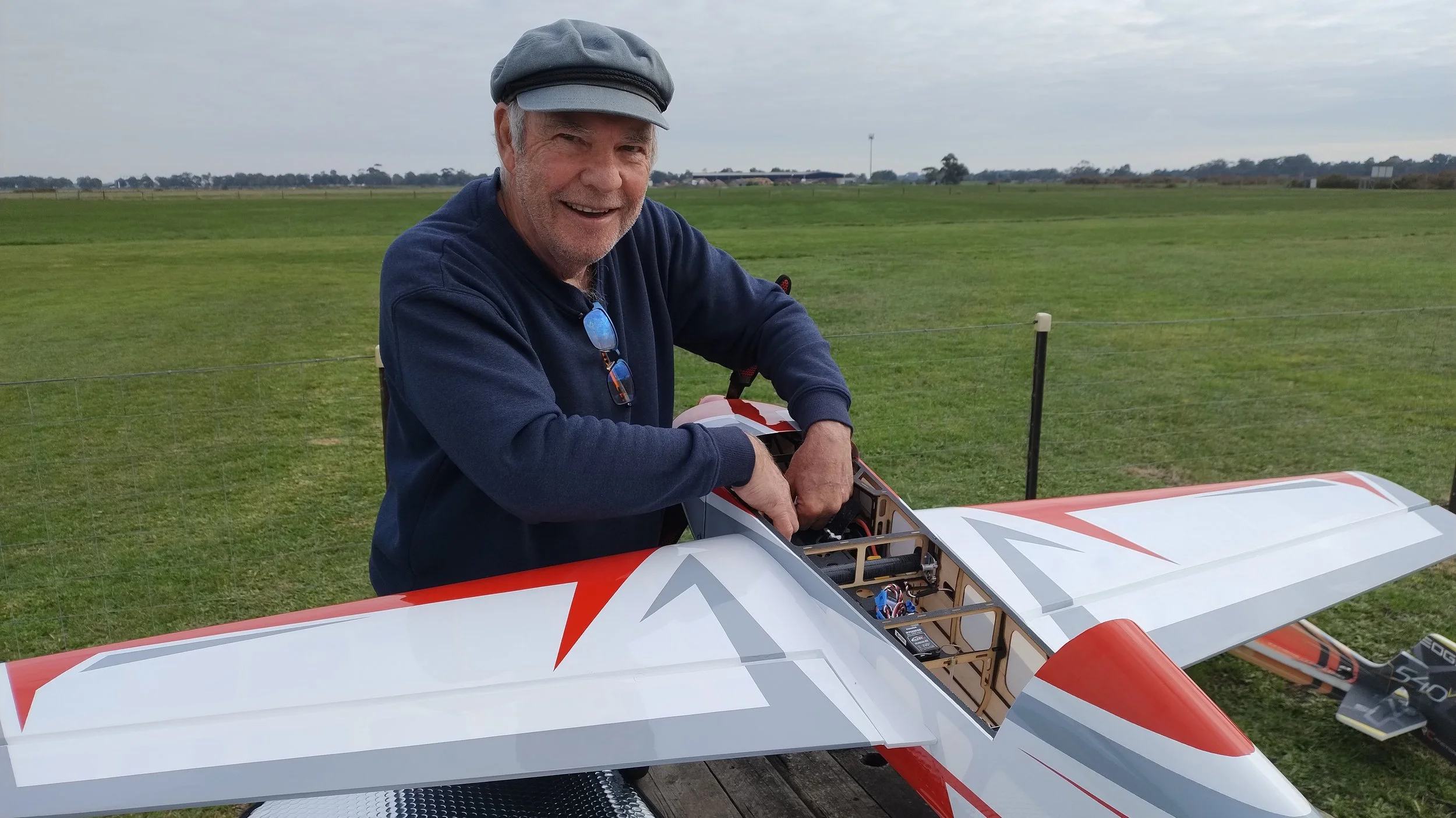  22/06/2026- Gil Nafte with his Pilot 67” Slick. 