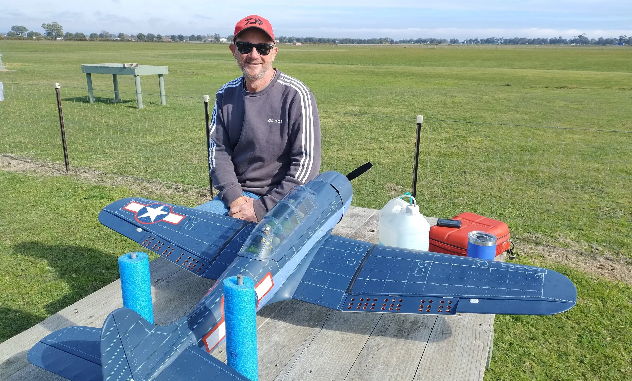  31/07/2026 - Nick C with a striking Daultless dive bomber. 