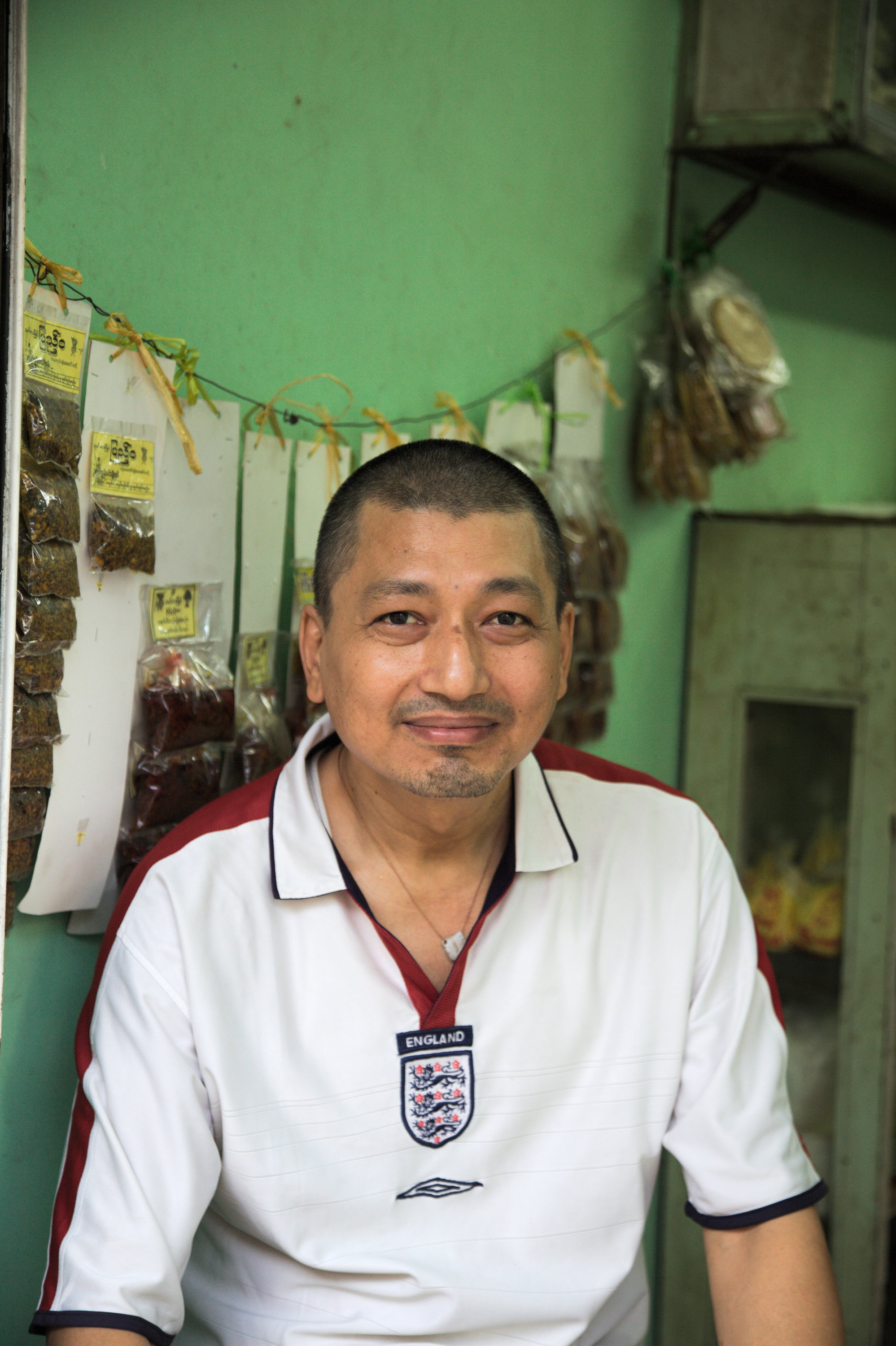  Football fan, Yangon 