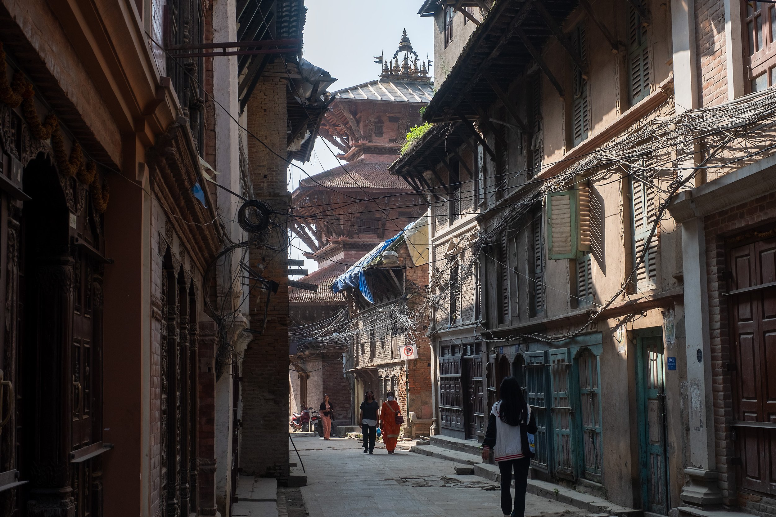  Patan morning streets 
