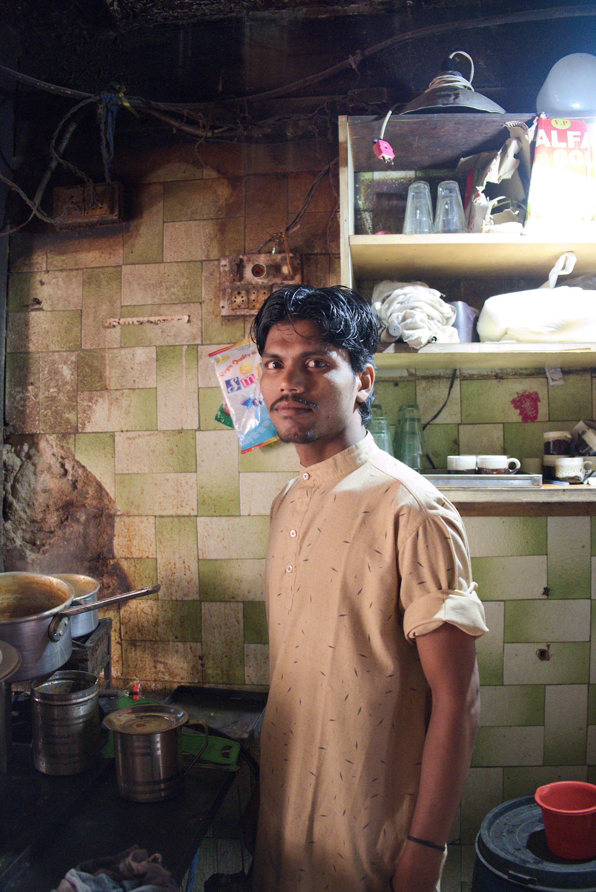  Chai seller, Old Delhi 