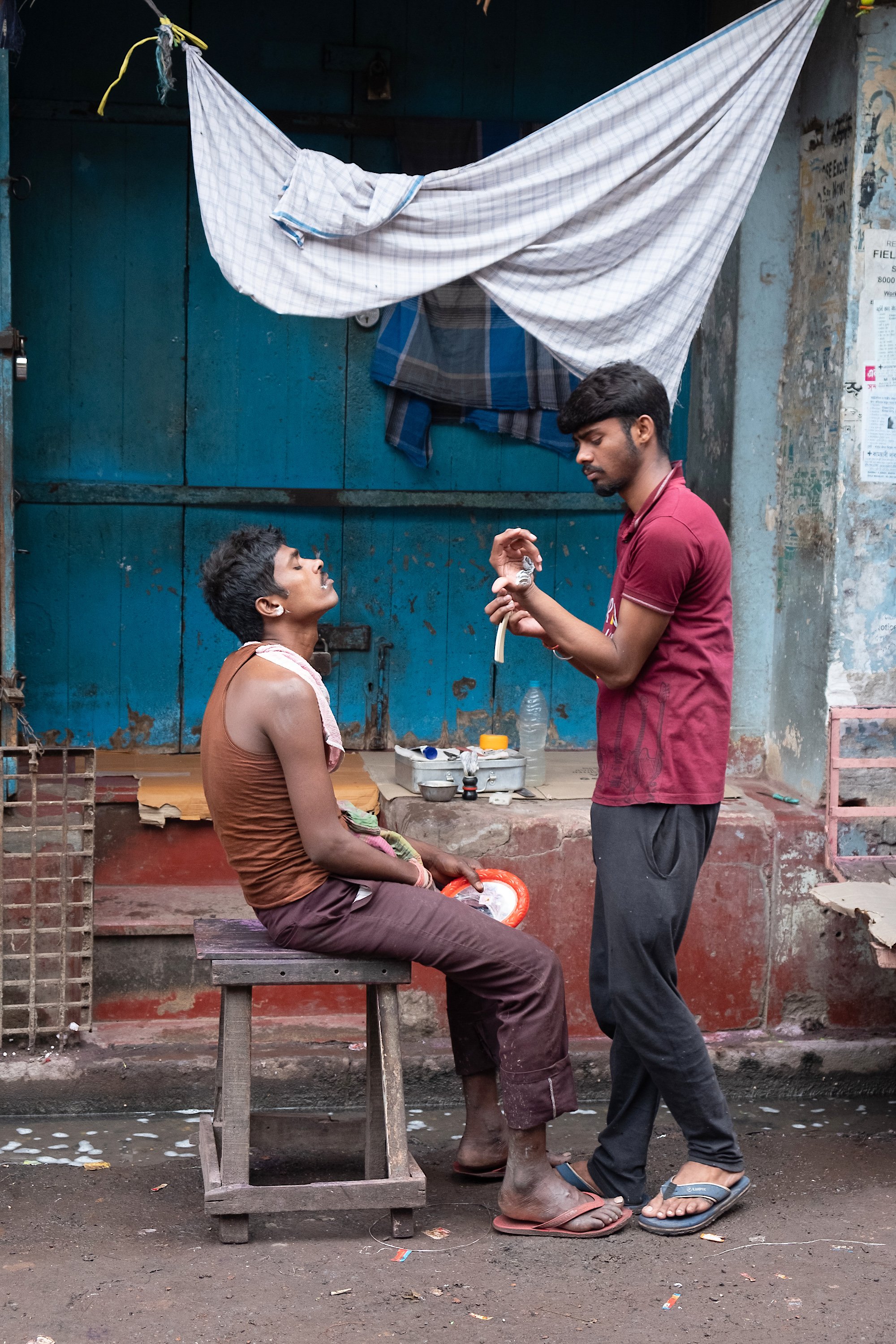  Kolkata barber 