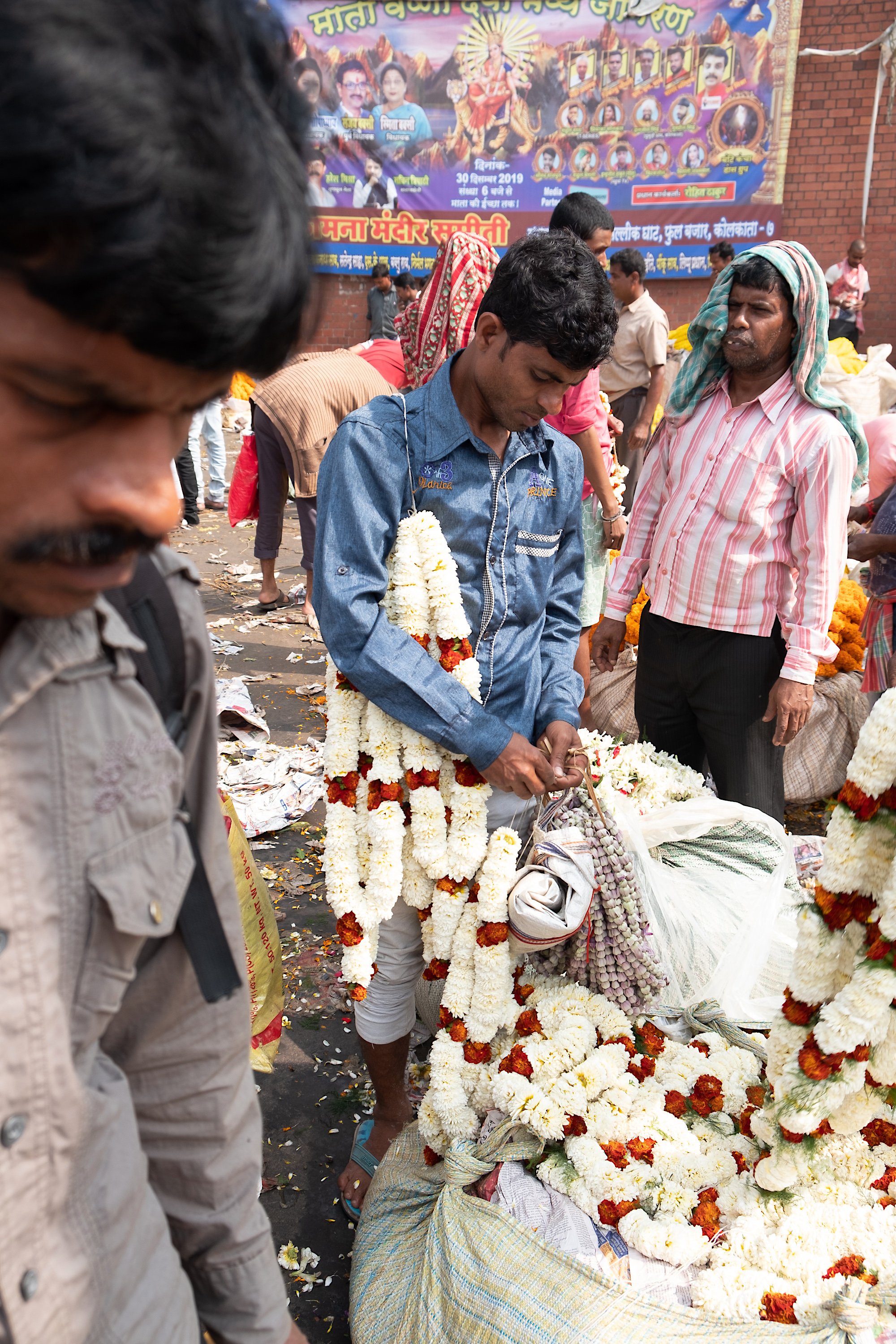  Flower market, Kolkata 