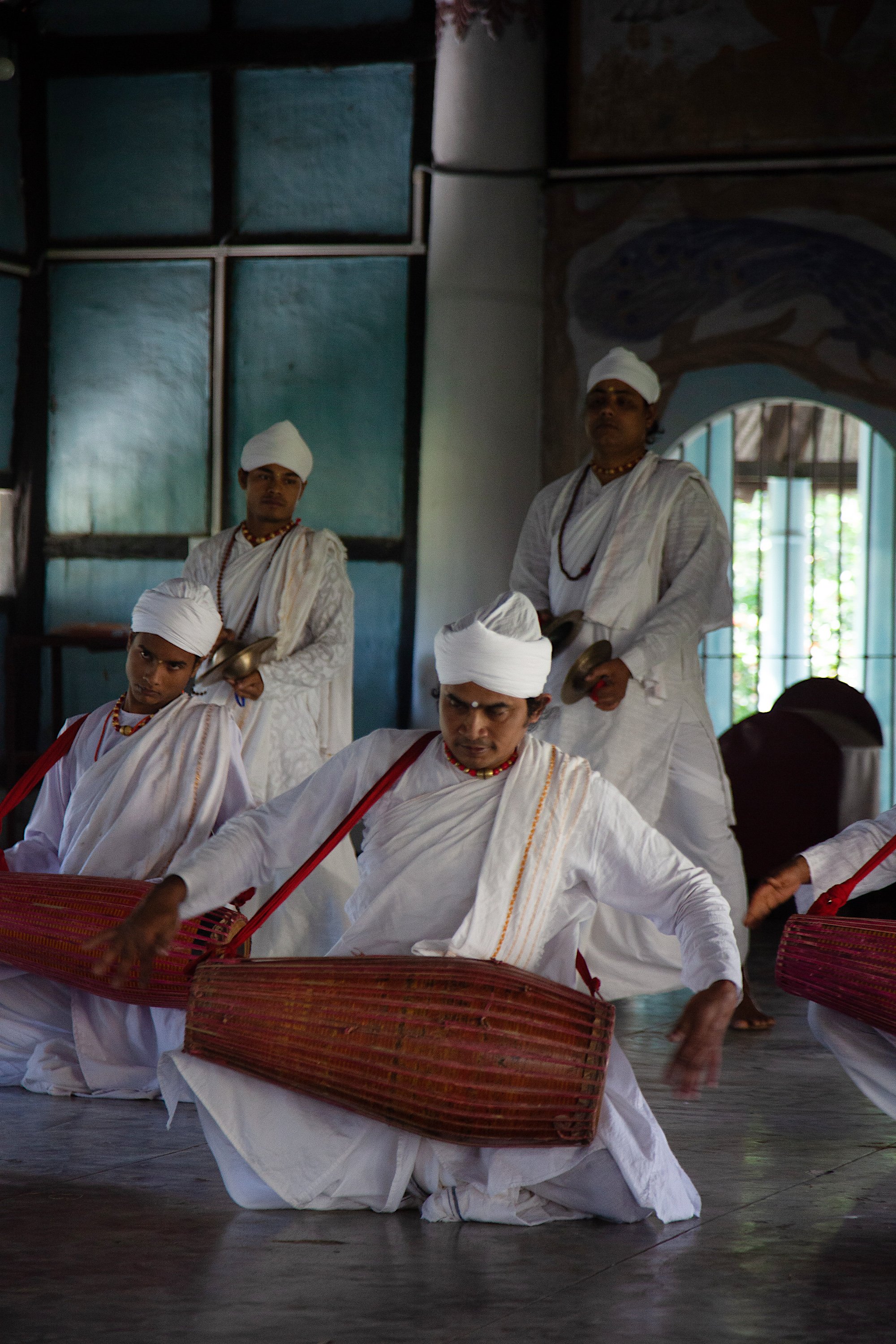  Performance in Kamalabari Satra, Majuli Island, Assam 