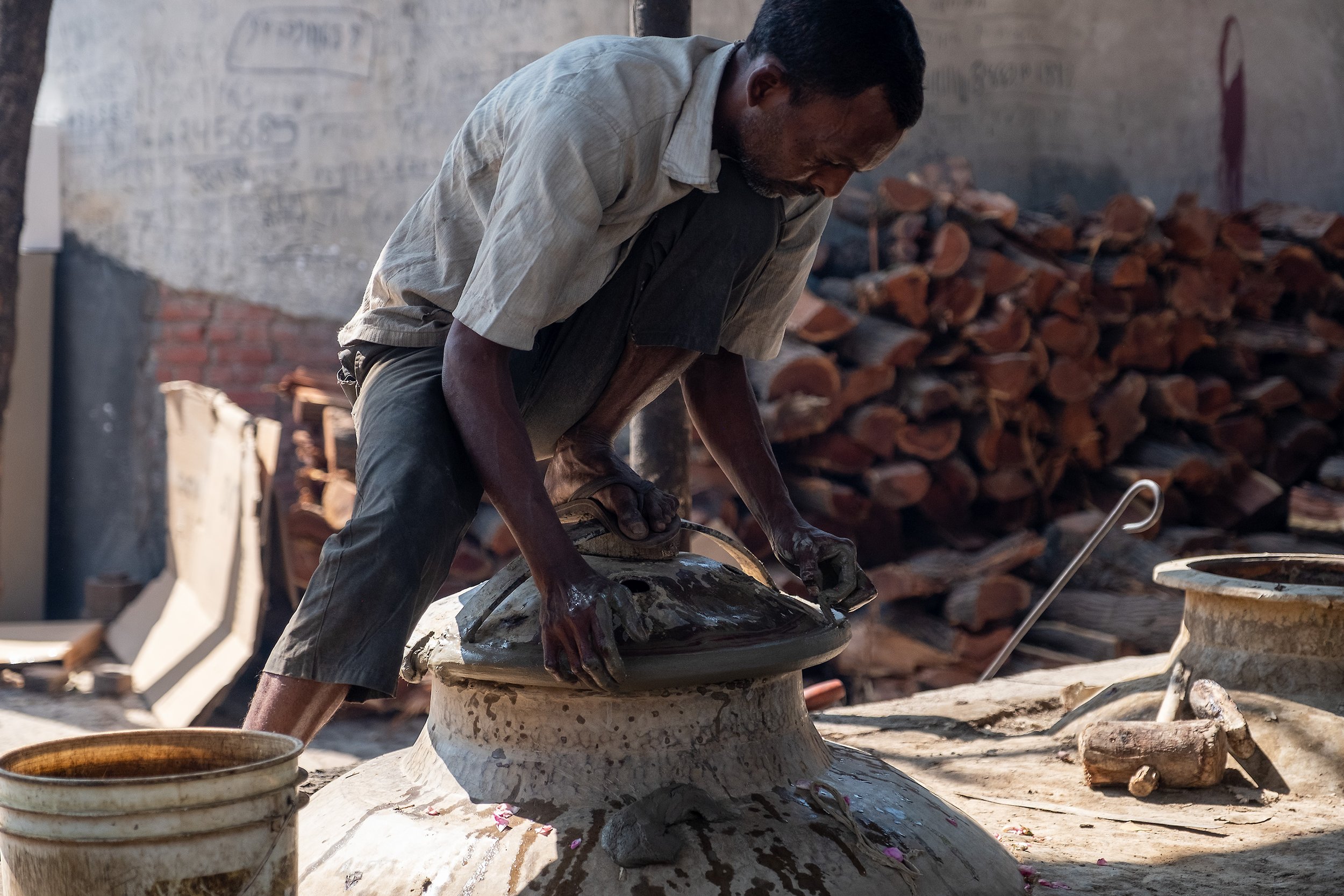  Ittar artisan, Kannauj, Uttar Pradesh for Al Jazeera 