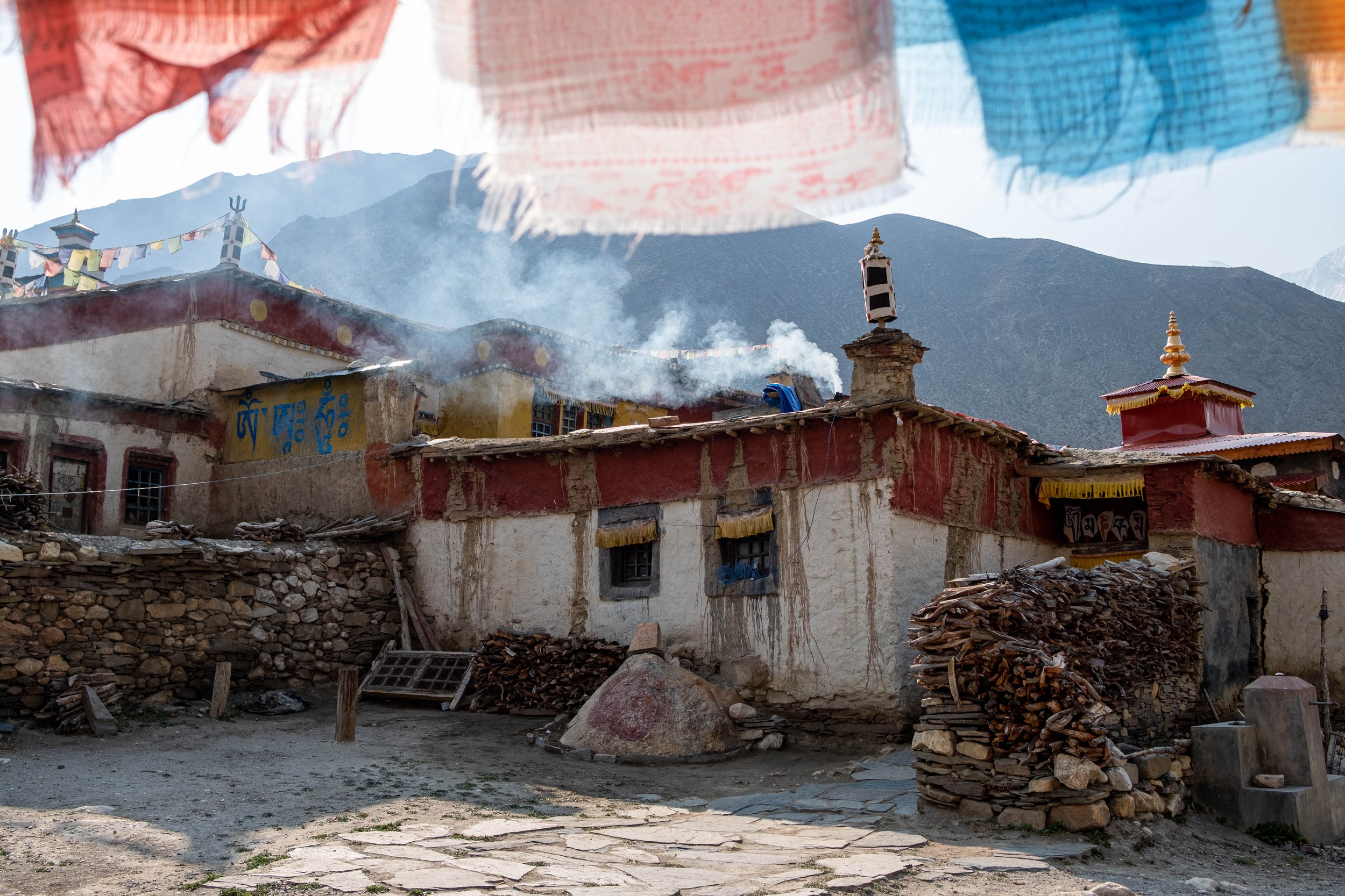  Tashi Lhakhang Gompa in Phu, Nepal for South China Morning Post 