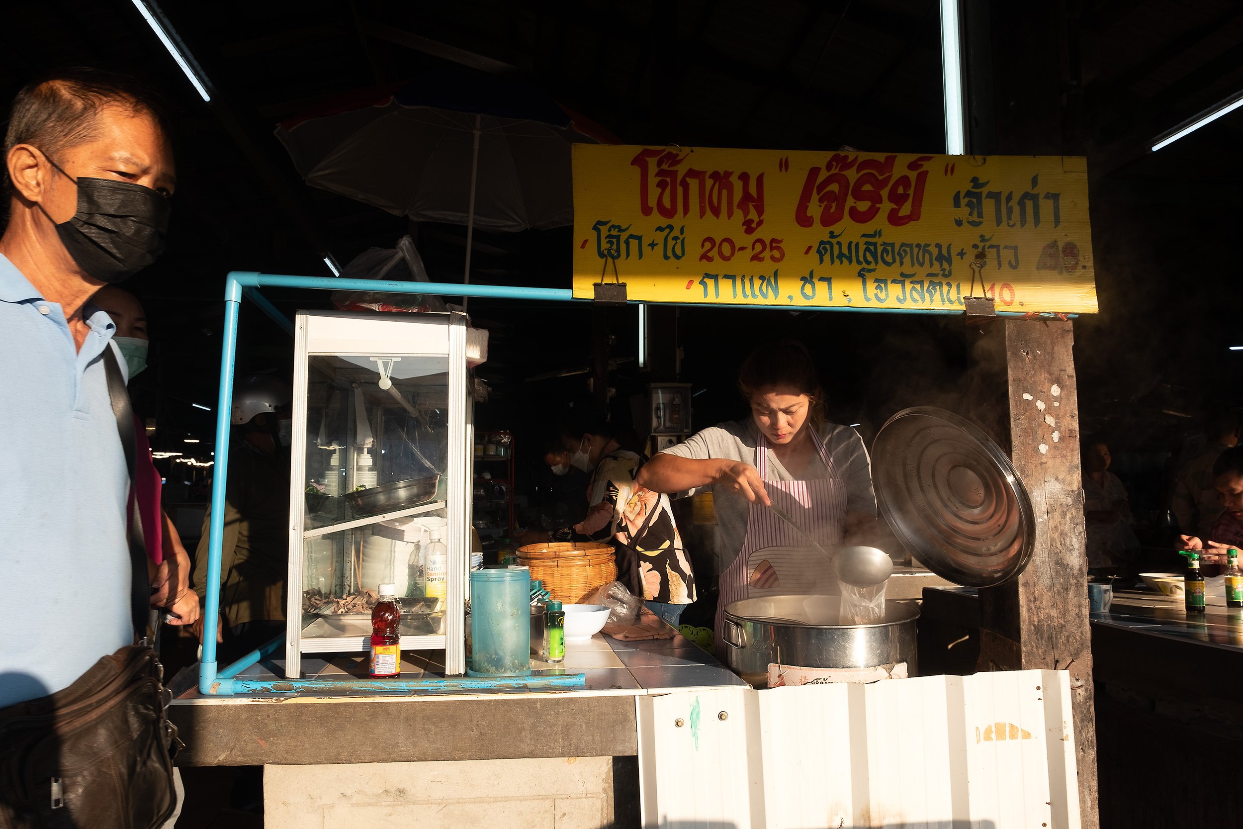 Food stall in Sangkhlaburi, Thailand for South China Morning Post 