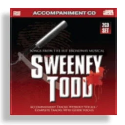 ACCOMPANIMENT TRACKS:  "THE BALLARD OF SWEENEY TODD ( REPRISE) 
