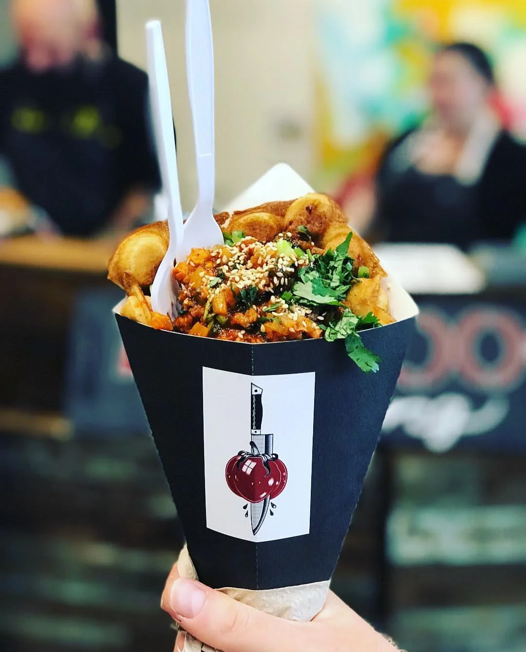Korean Fried Chicken & Waffles