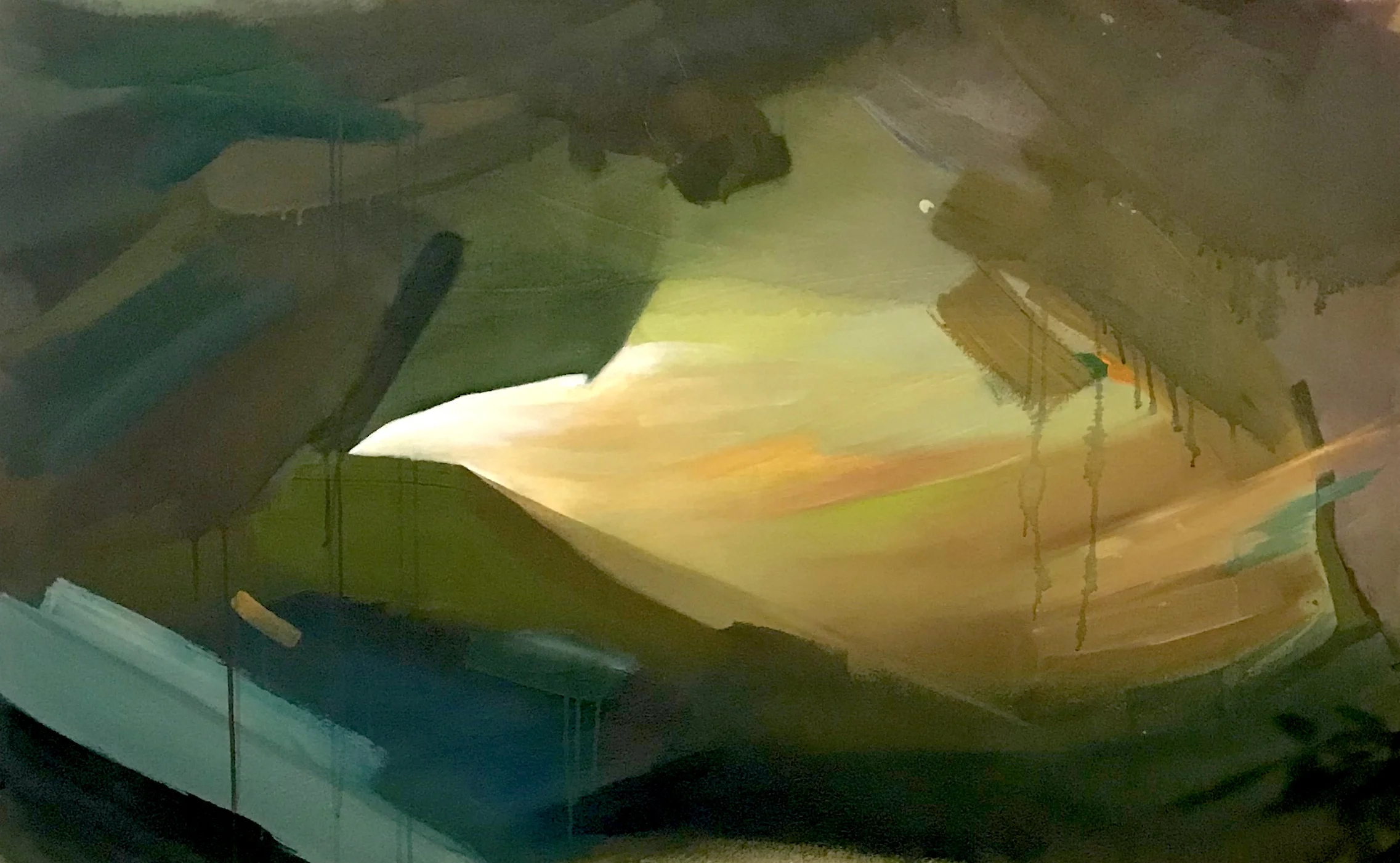 untitled. 33" x 50" - oil on canvas - sold