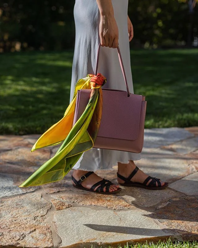 Taking a stroll in the California breeze.
