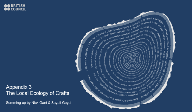 Contribution to World Craft Council report 2020 via British Council India