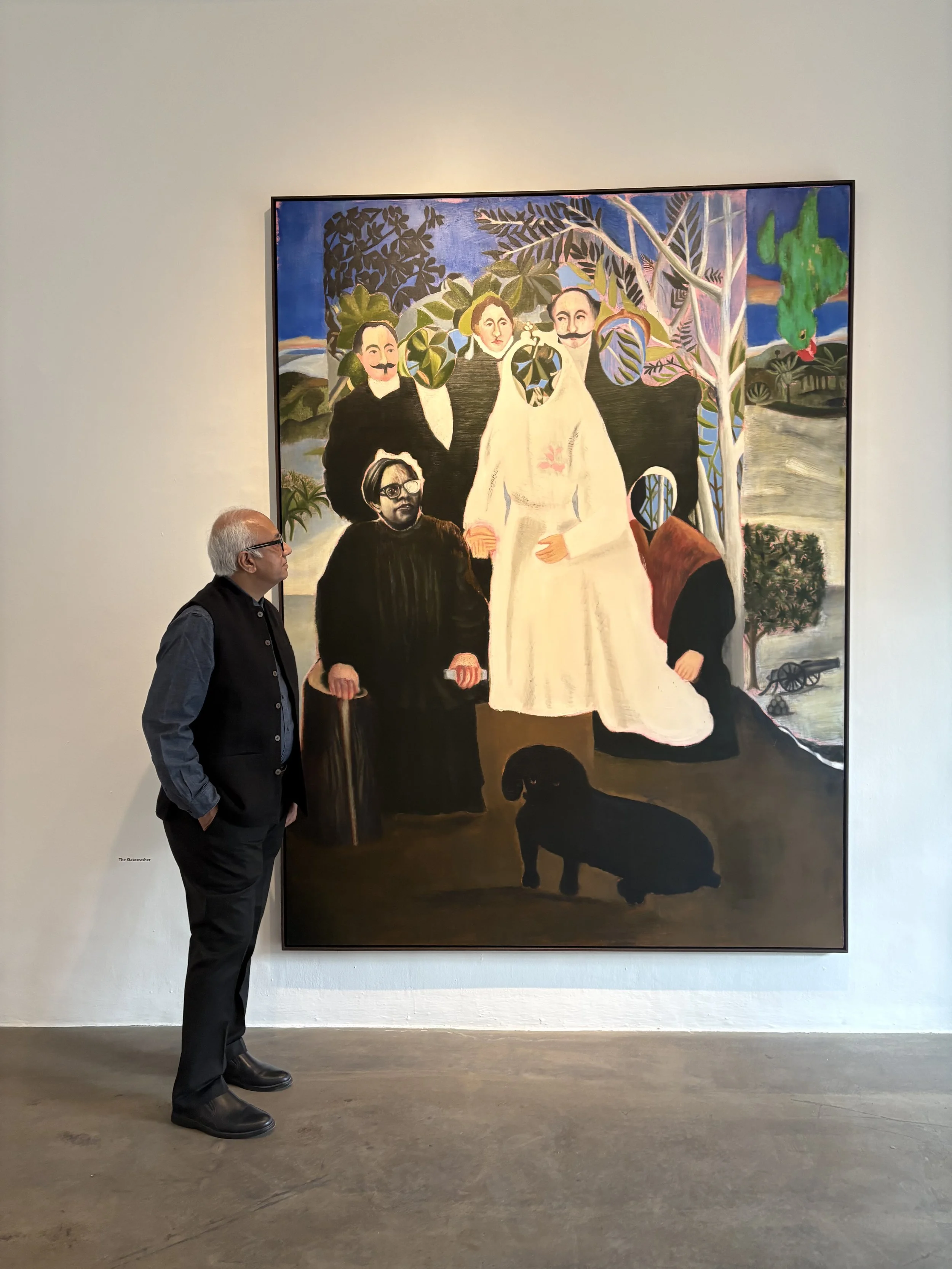 Looking at Looking: Atul Dodiya's 'The Gatecrasher' at Vadehra Art Gallery, India Art Fair