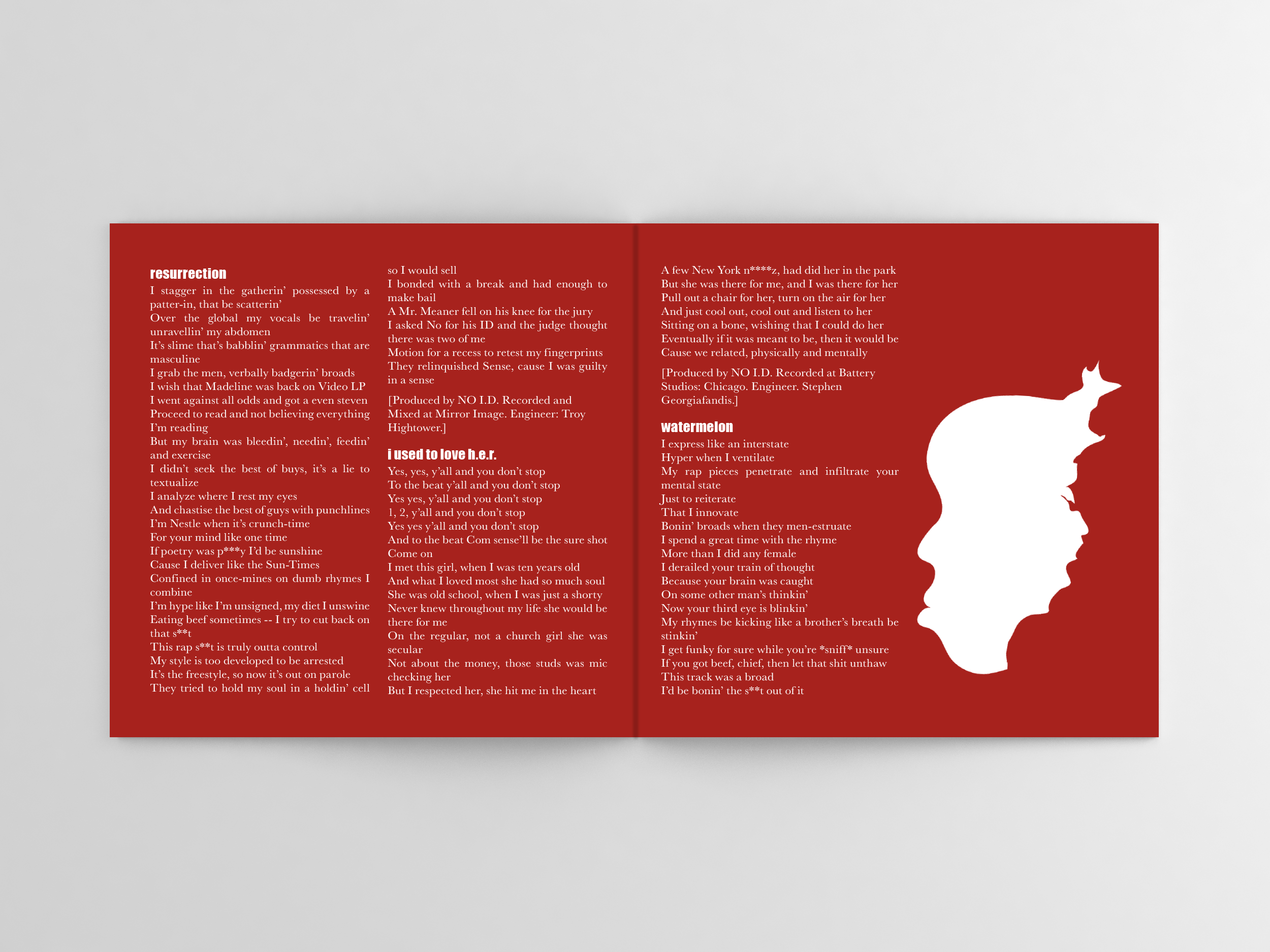 Resurrection - Booklet Pages 2 & 3