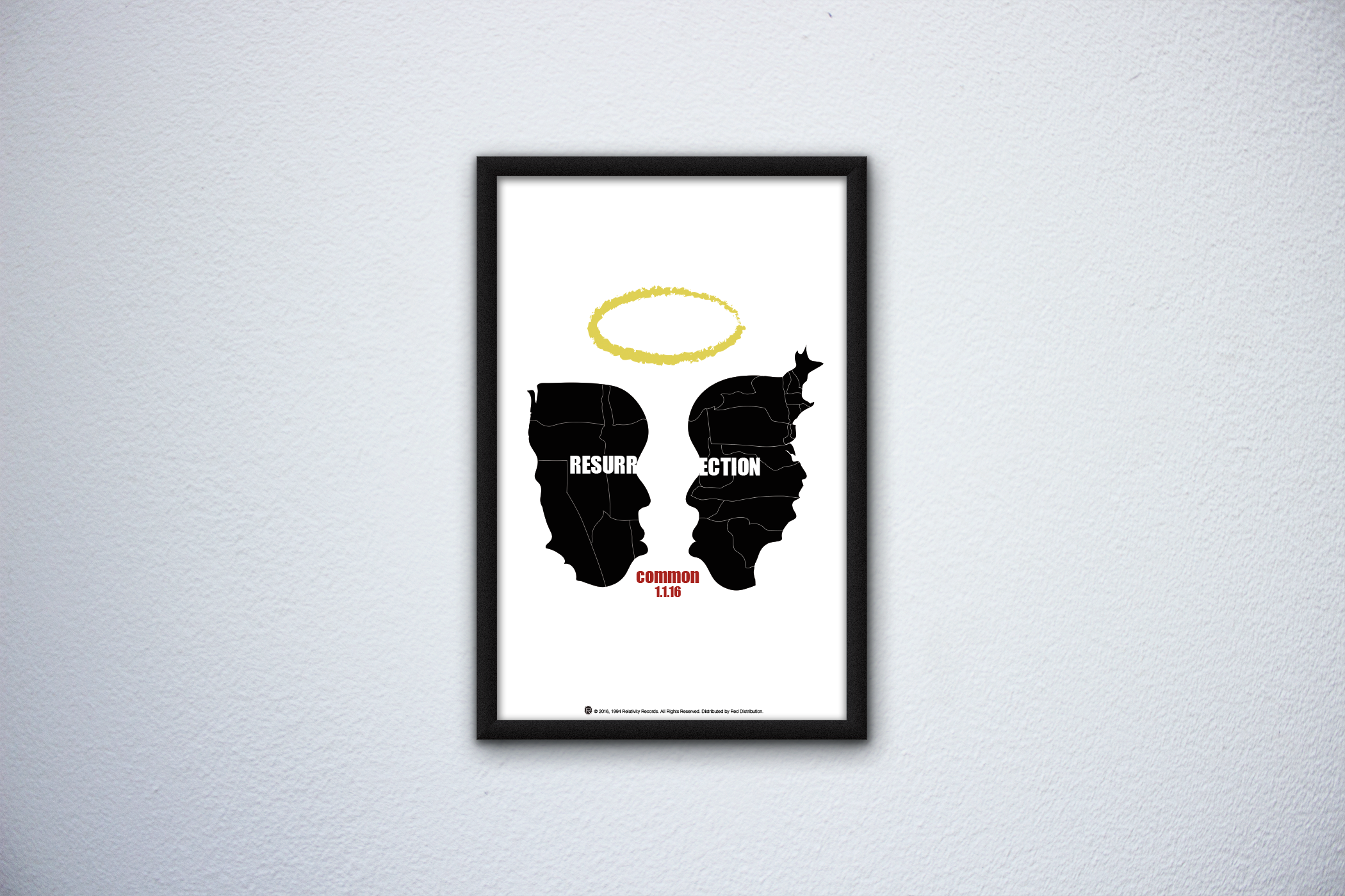 Resurrection - CD Release Poster