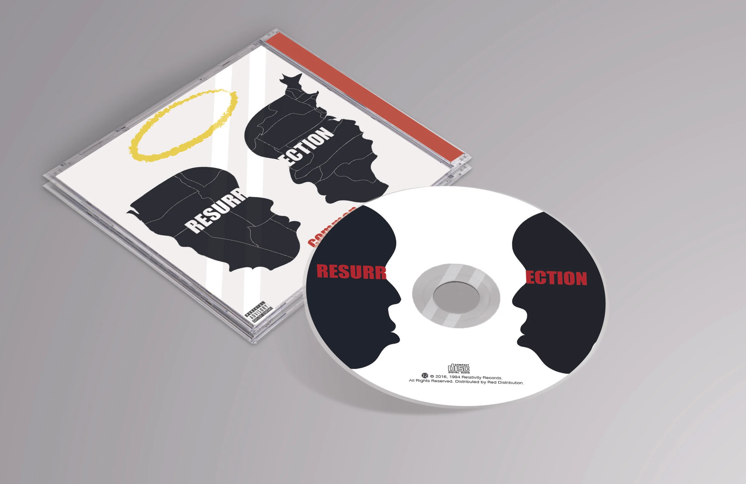 Resurrection - Front of CD Album 