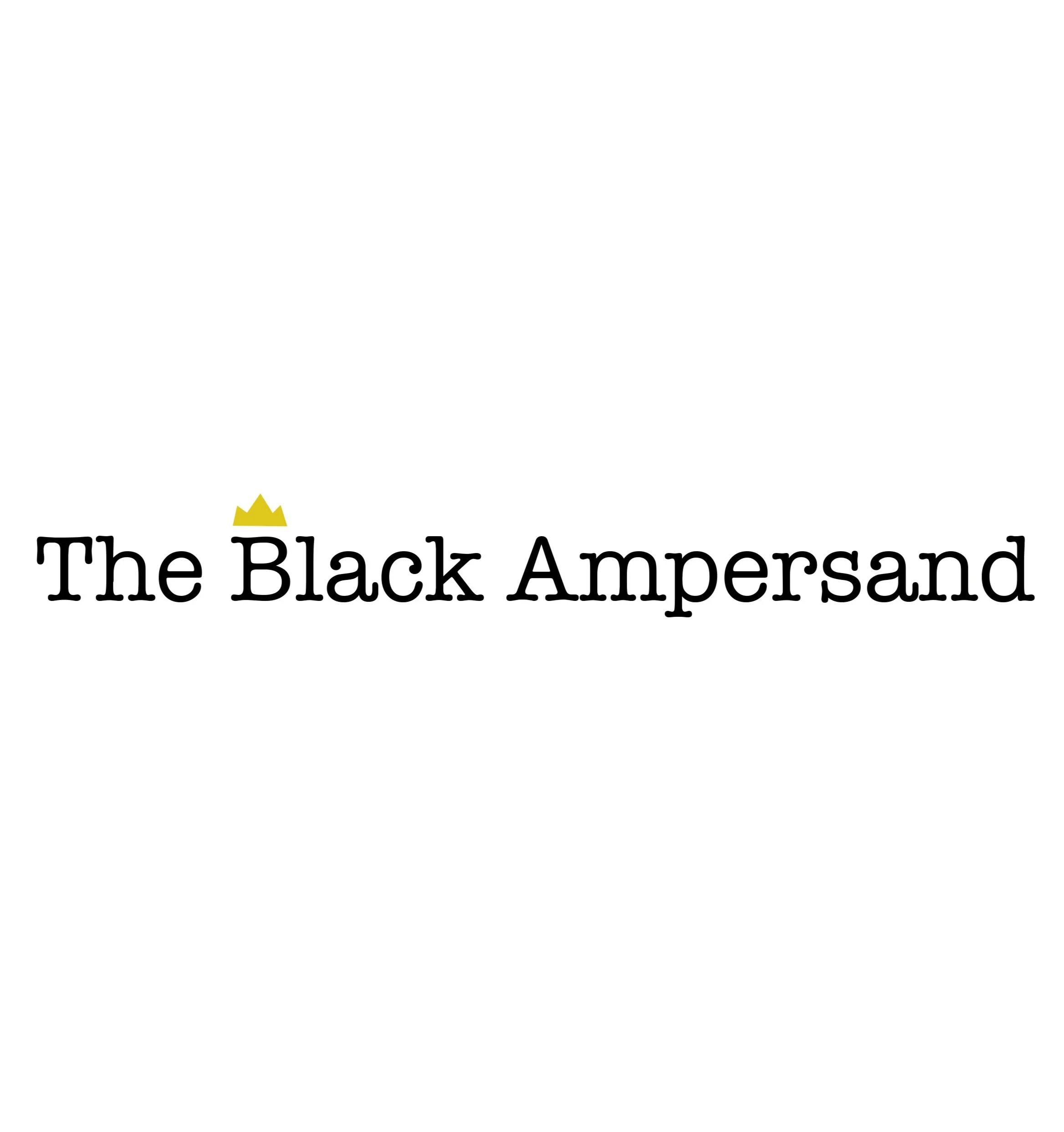 The Black Ampersand Secondary Logo