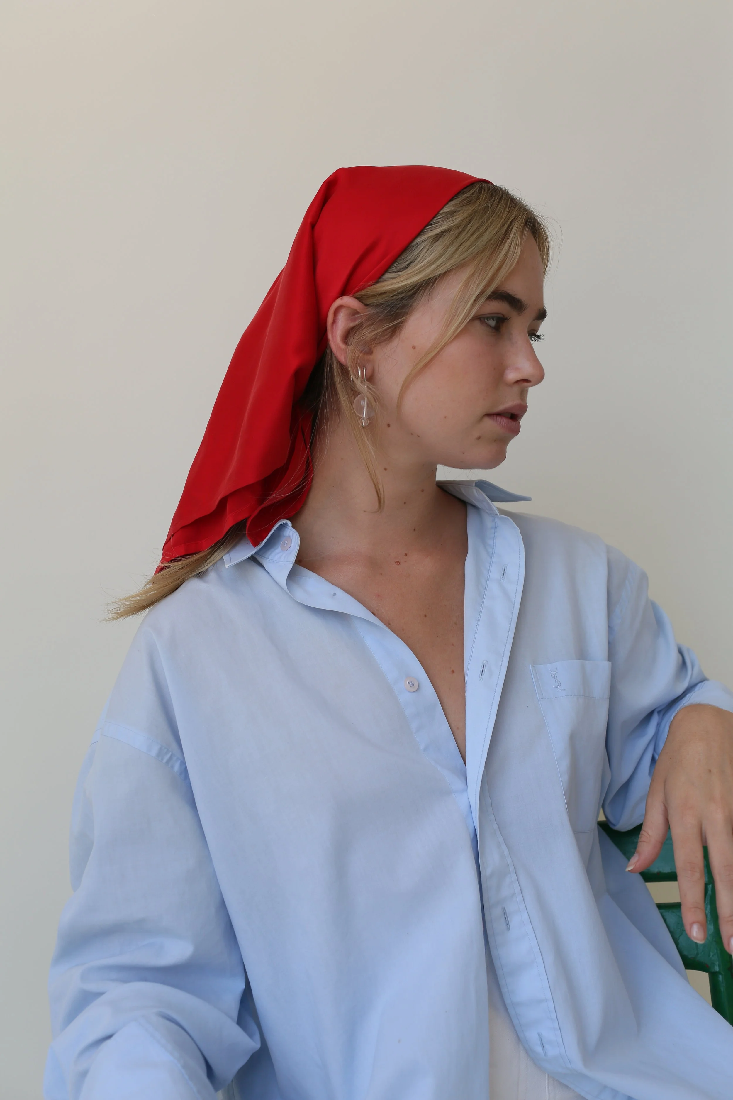 Eloise Scarf and Scrunchie Set003