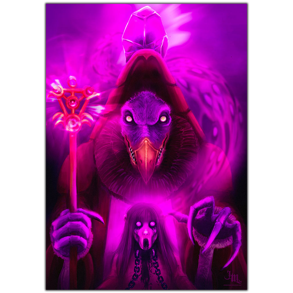 THE CRYSTAL CONSUMES A4 & A3 SIGNED PRINTS