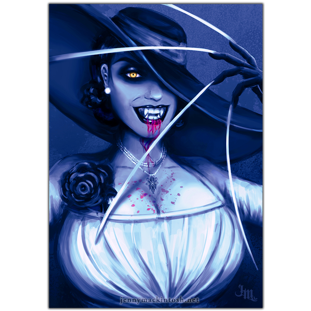 DRESSED TO KILL A4 & A3 SIGNED PRINTS