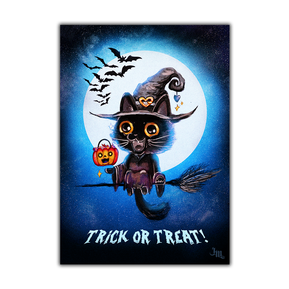LUNA A4 SIGNED PRINT