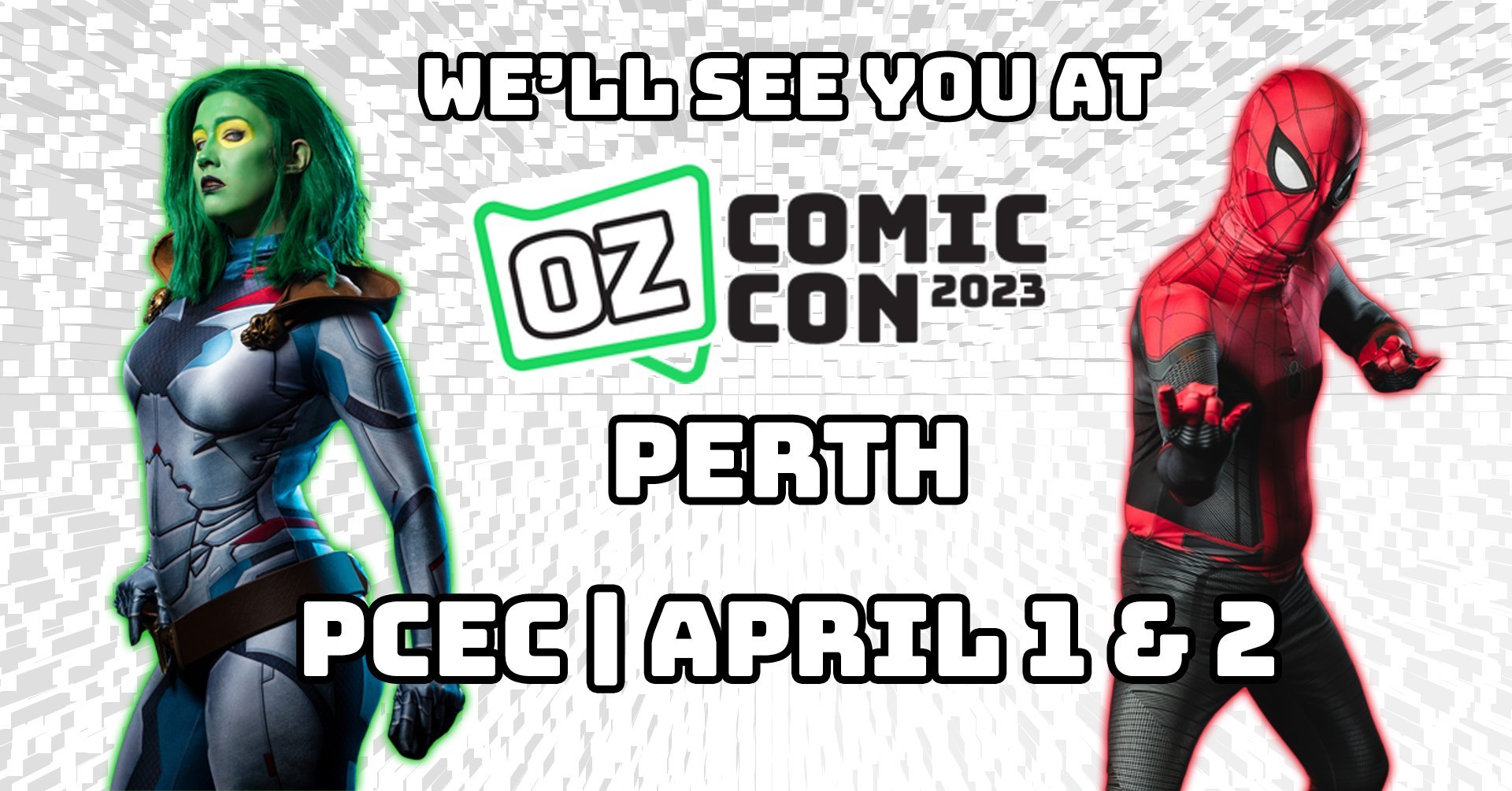 OZ COMIC-CON PERTH - 1ST &amp; 2ND APR 2023