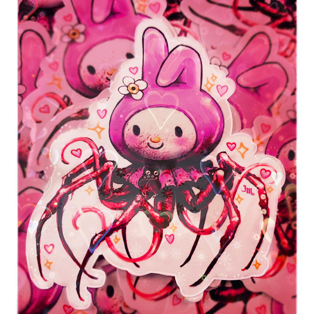 S.S. MELODY HOLO VINYL STICKER