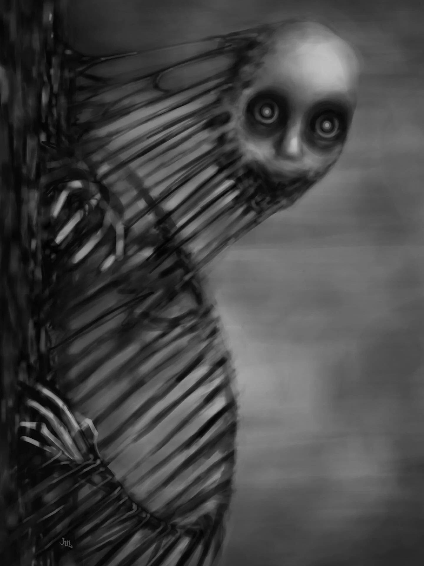 HELLO FRIENDS (2026)
Comin&rsquo; outta my cage and I&rsquo;ve been doin&rsquo; just fine ~

I&rsquo;ll be back for more cons this year, and will be sharing which events I&rsquo;ll be at real soon 🖤

Drawn with Procreate ✍🏻✨

#horrorart #horrorarti