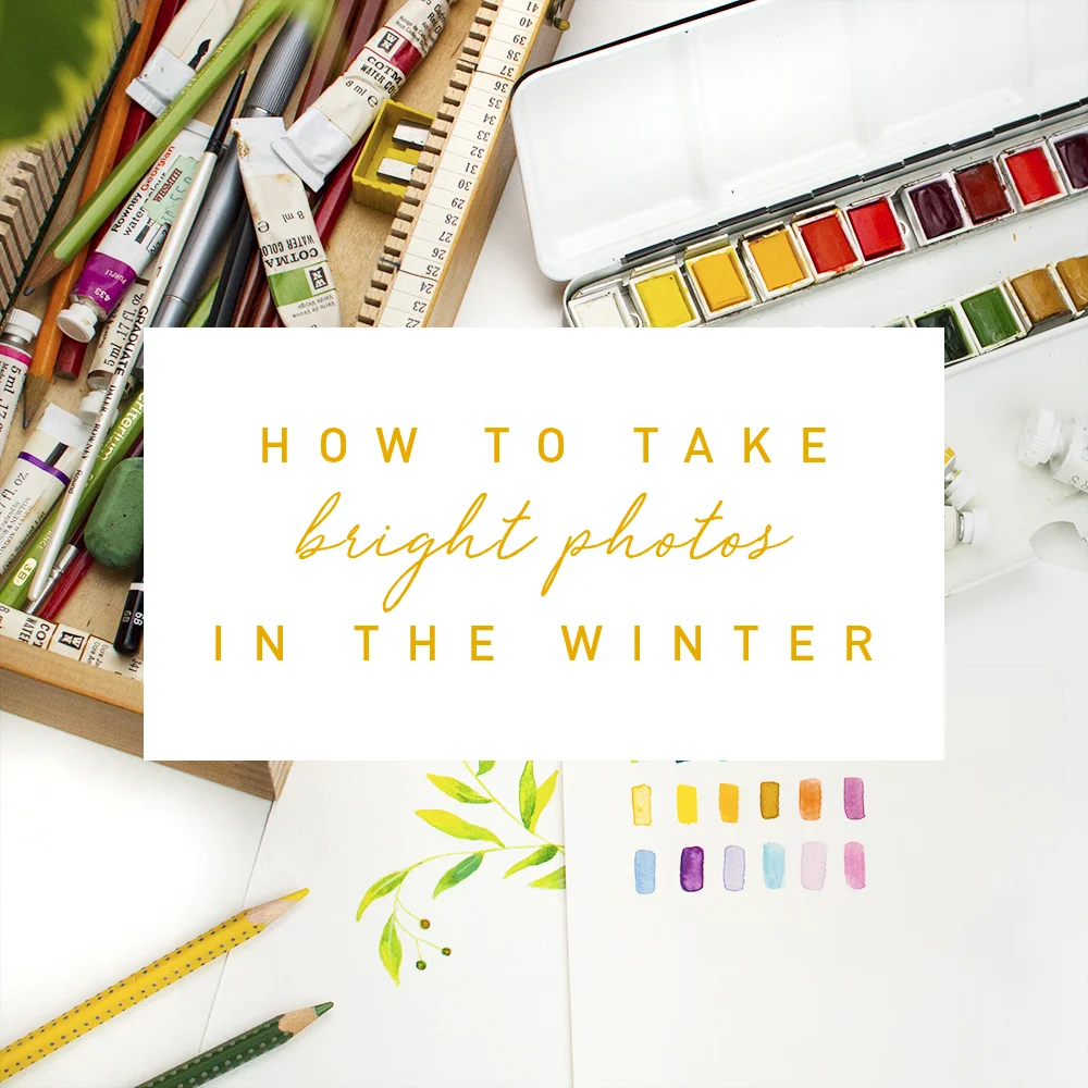 How to take bright photos in the winter