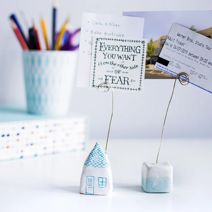DIY memo holder tutorial