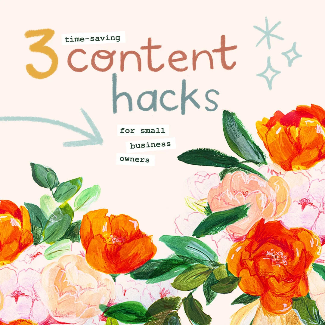 Three time-saving content hacks for your small business