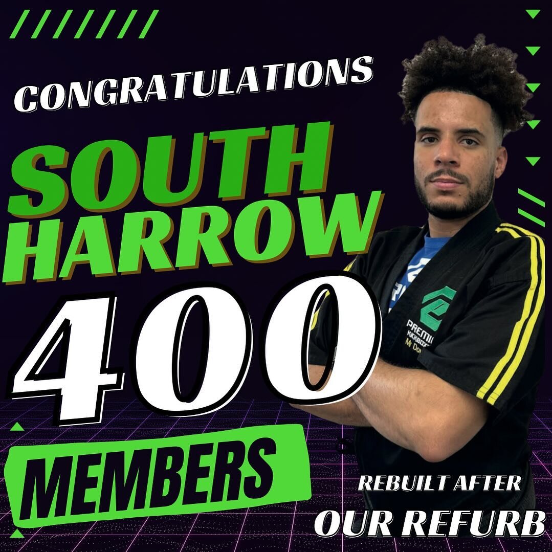 Congratulations @diondouglas and Team South Harrow, rebuilding the members back to 400 after closing the academy for a major refurb. @ray.w05 @jesprit22 @itss_miaa___ @raiyaan_05_