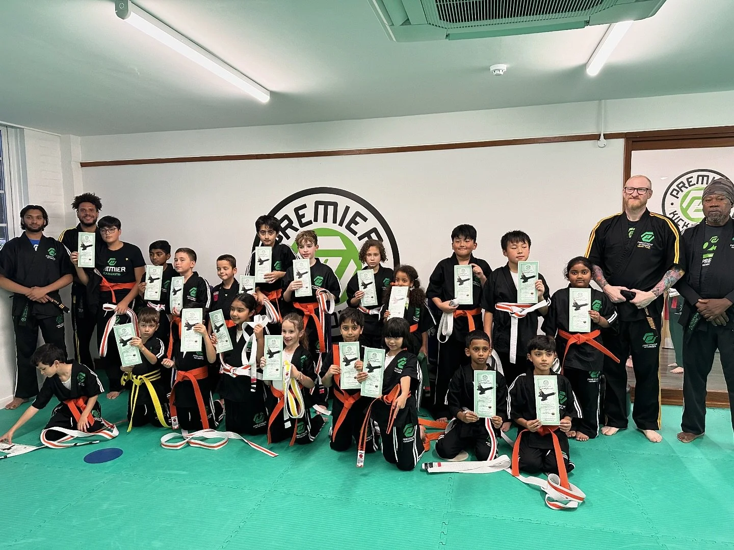 South Harrow Colour belt grading day 1. Congratulations to all successful students 🥇🏆 #kickboxing #grading #sports #selfdefense