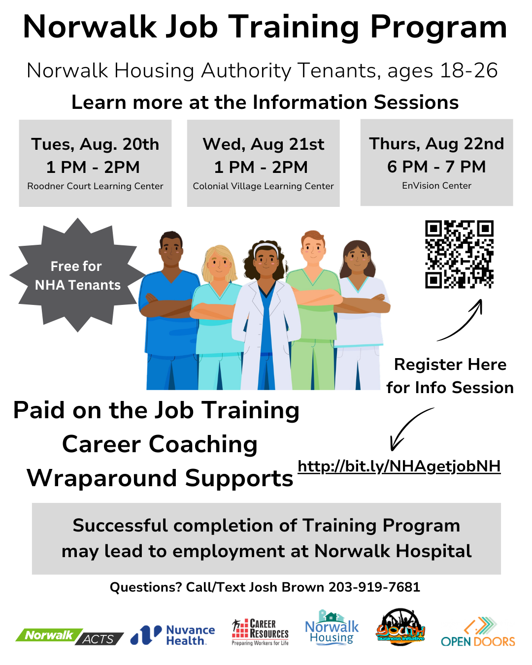 Free Norwalk Job Training Program Details -program is for ages Norwalk House Authority tenants 18-24 -free paid job training, coaching, wraparound supports -successful completion leads to employme.png