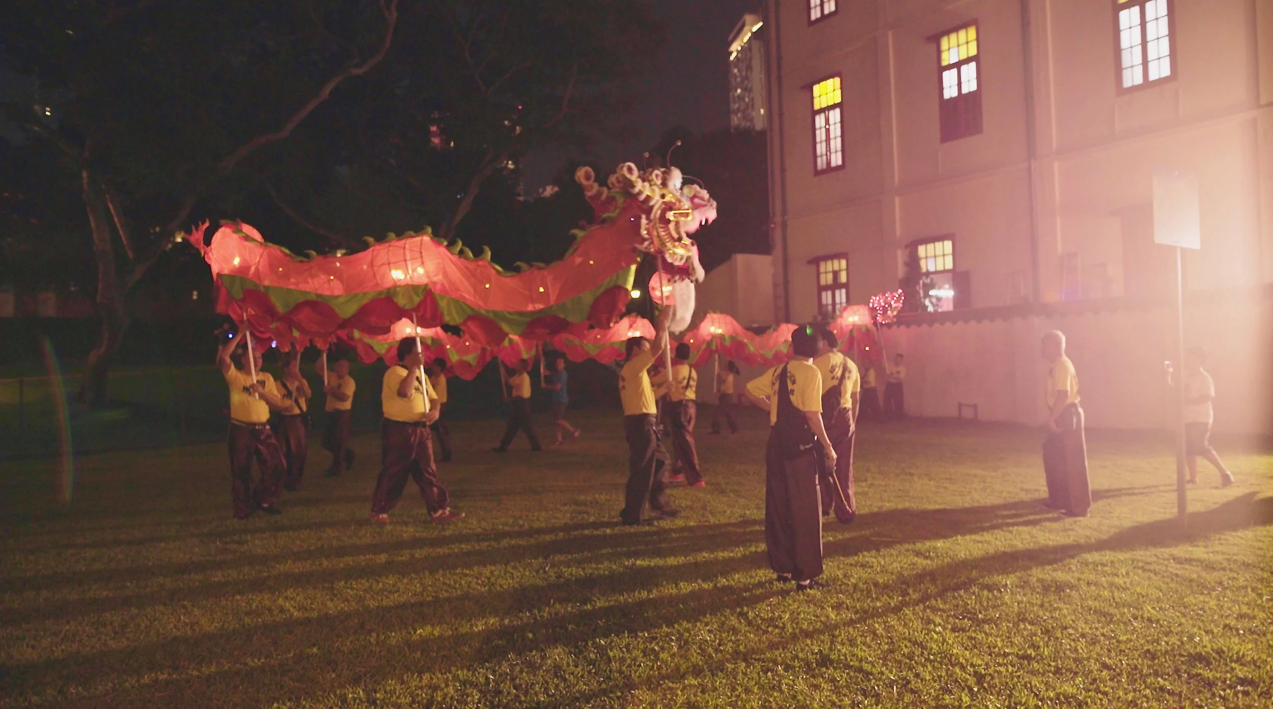 Screen grab : Intangible Cultural Heritage documentary on Mid-Autumn Festival.