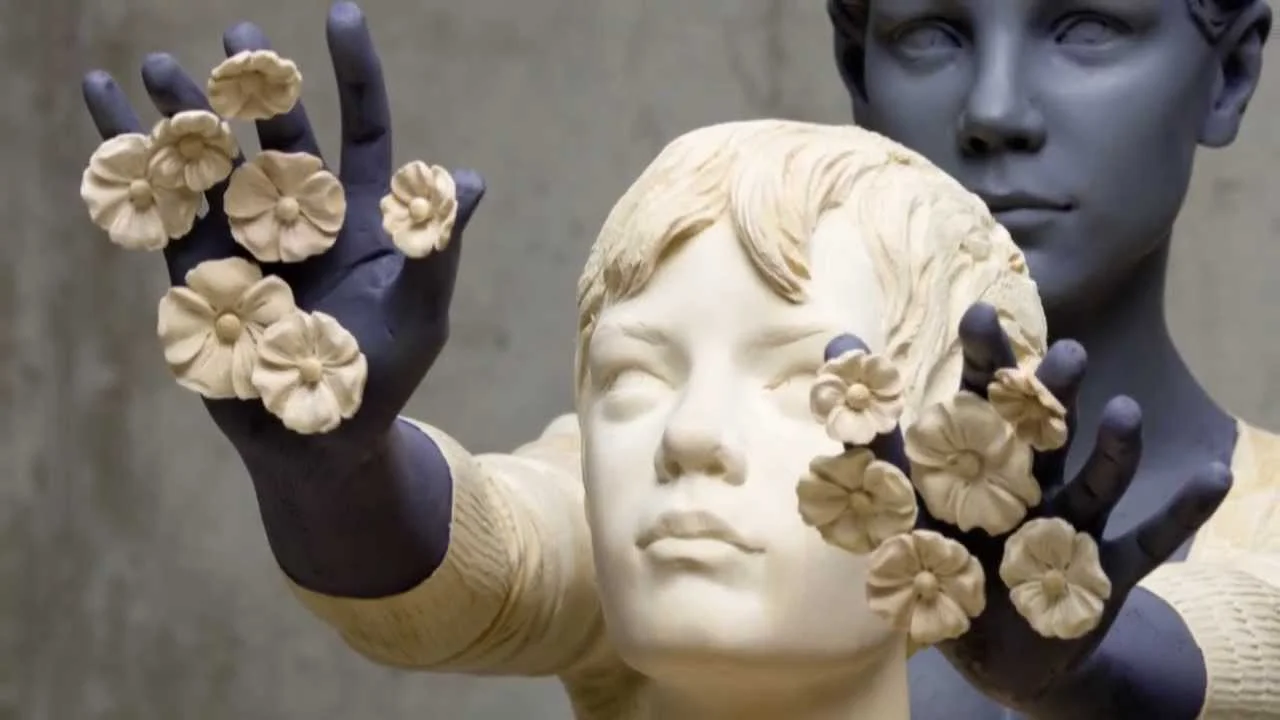 WILLY VERGINER, FROM ‘IN HOC SIGNO’ SCULPTURES IN LIMEWOOD