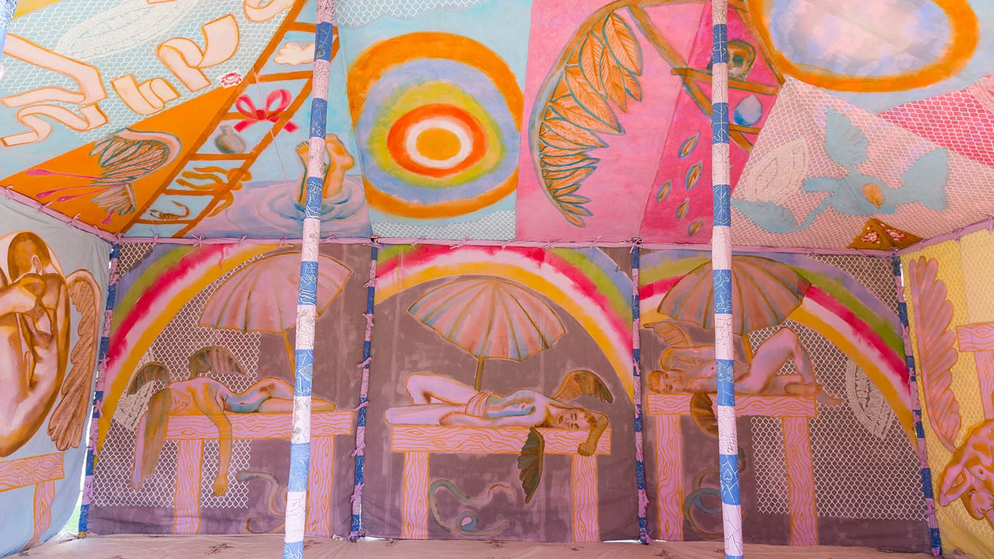 FRANCESCO CLEMENTE, ‘ANGELS TENT’