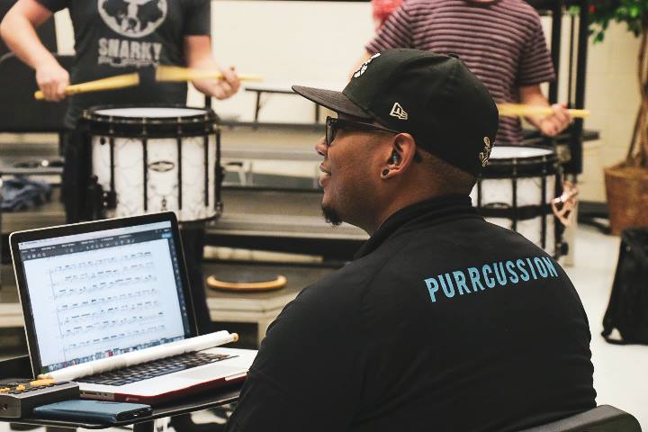 Trey Hairston - Battery Co-Caption Head
