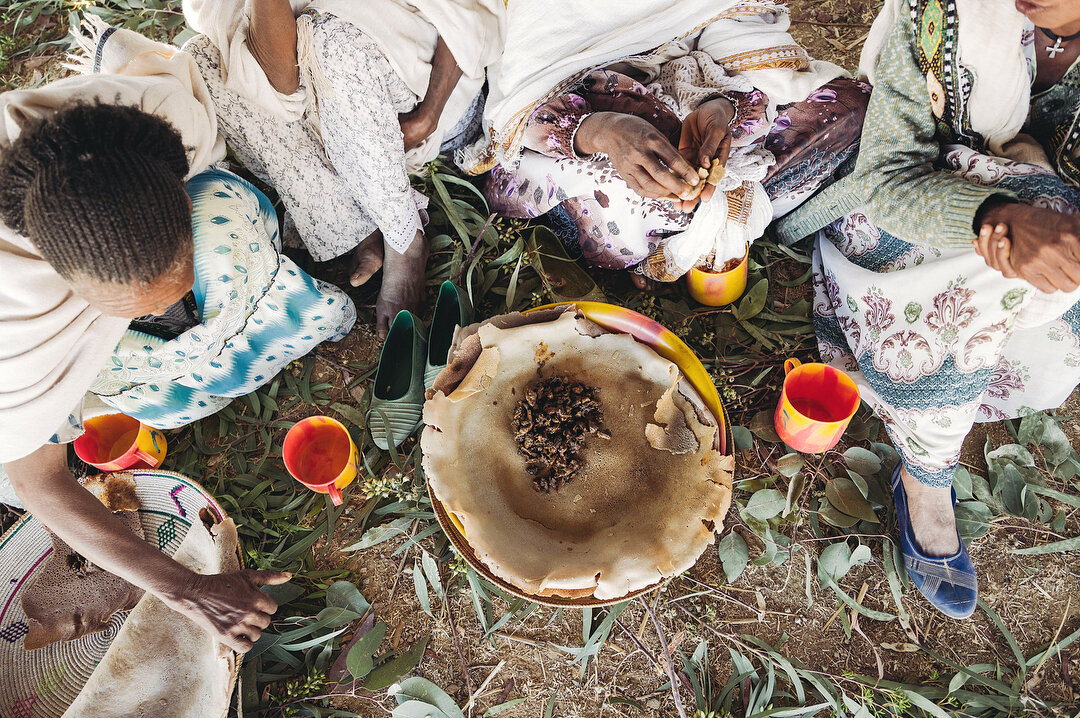 My time in Ethiopia overlapped with a popular wedding season (in between Christmas and Easter fasting periods). In a rural village in Tigray, a groom&rsquo;s community came together to slaughter cows for endless gallons of beef stew, in addition to c