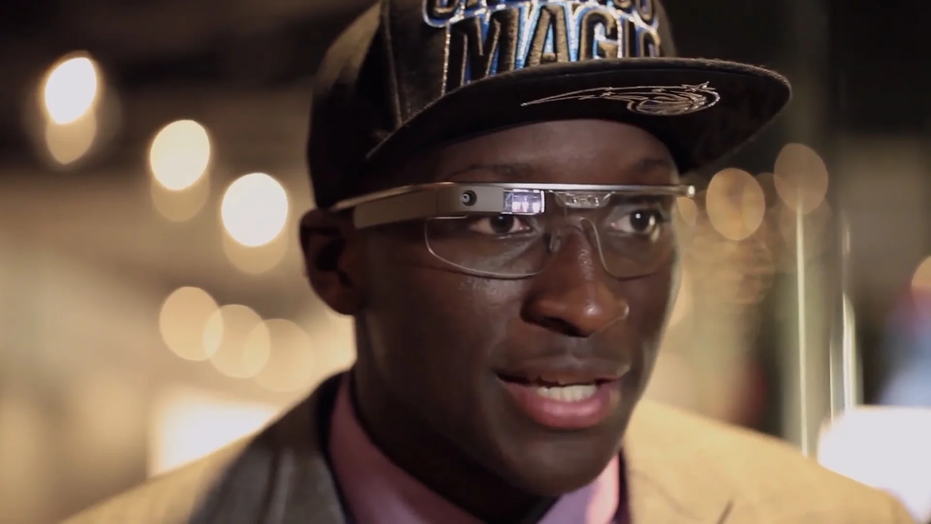 Victor Oladipo wears Google Glass to NBA draft