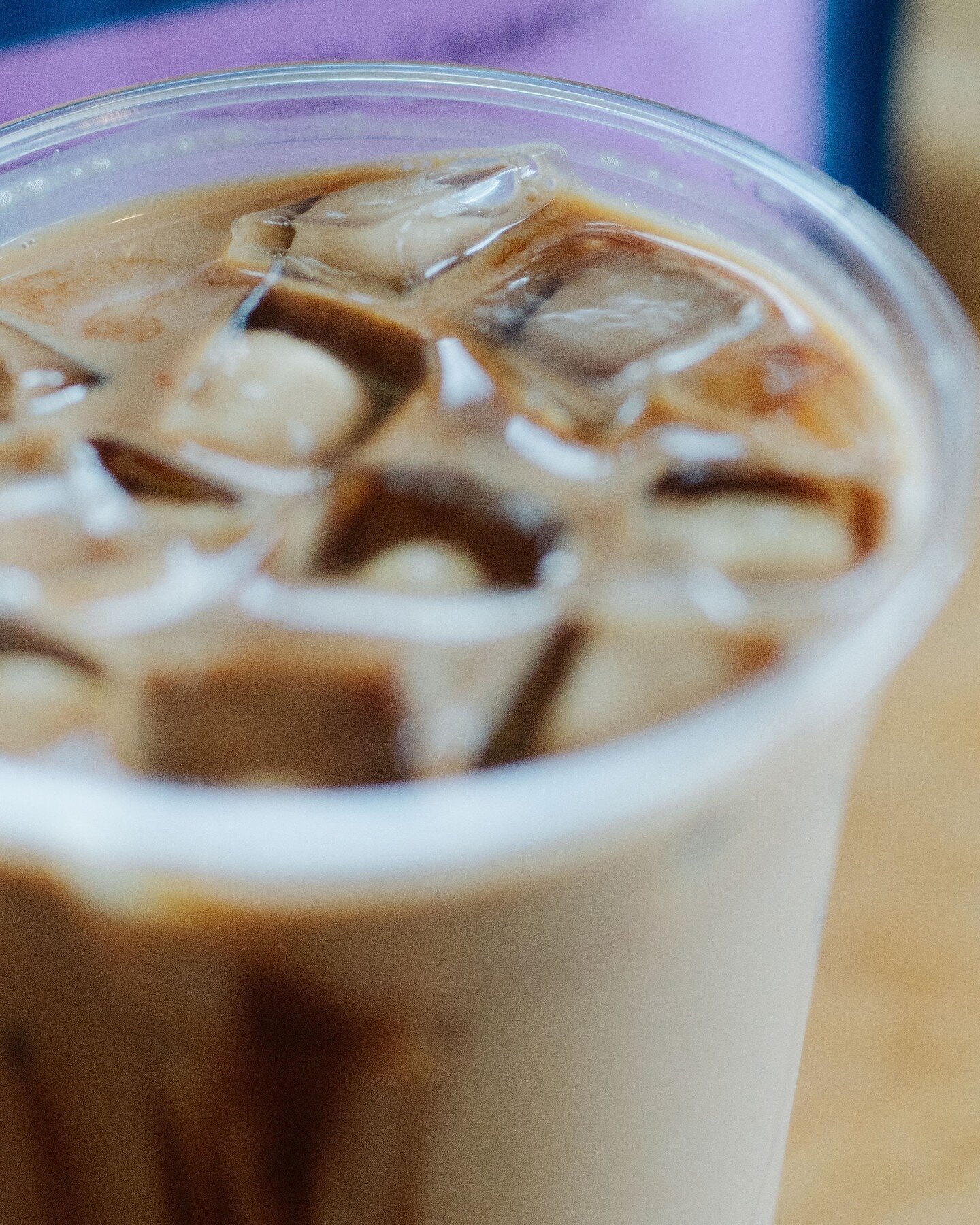 Order the large. It's Monday. One Large Iced Mocha, please!