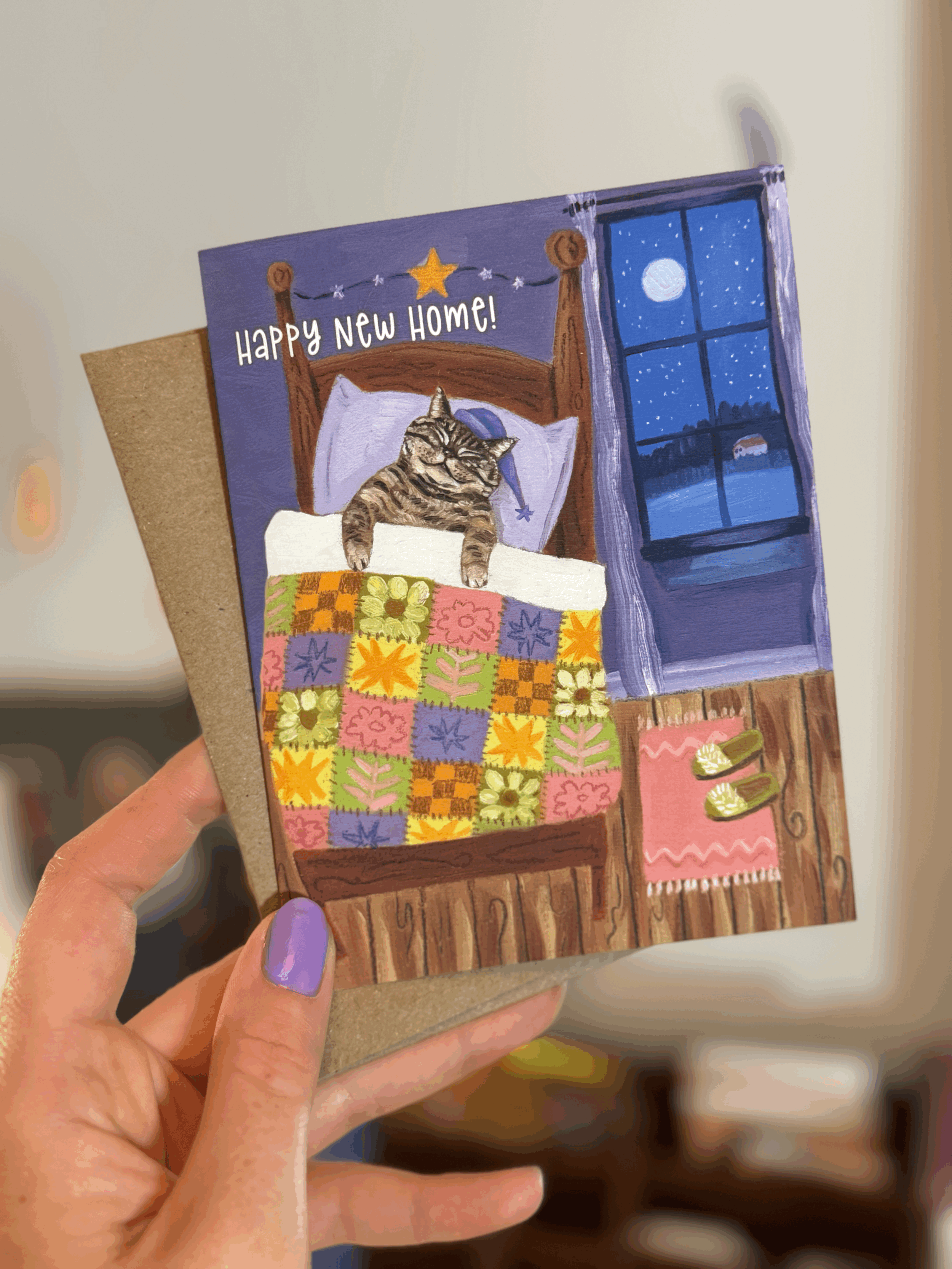 New Home Greeting Card