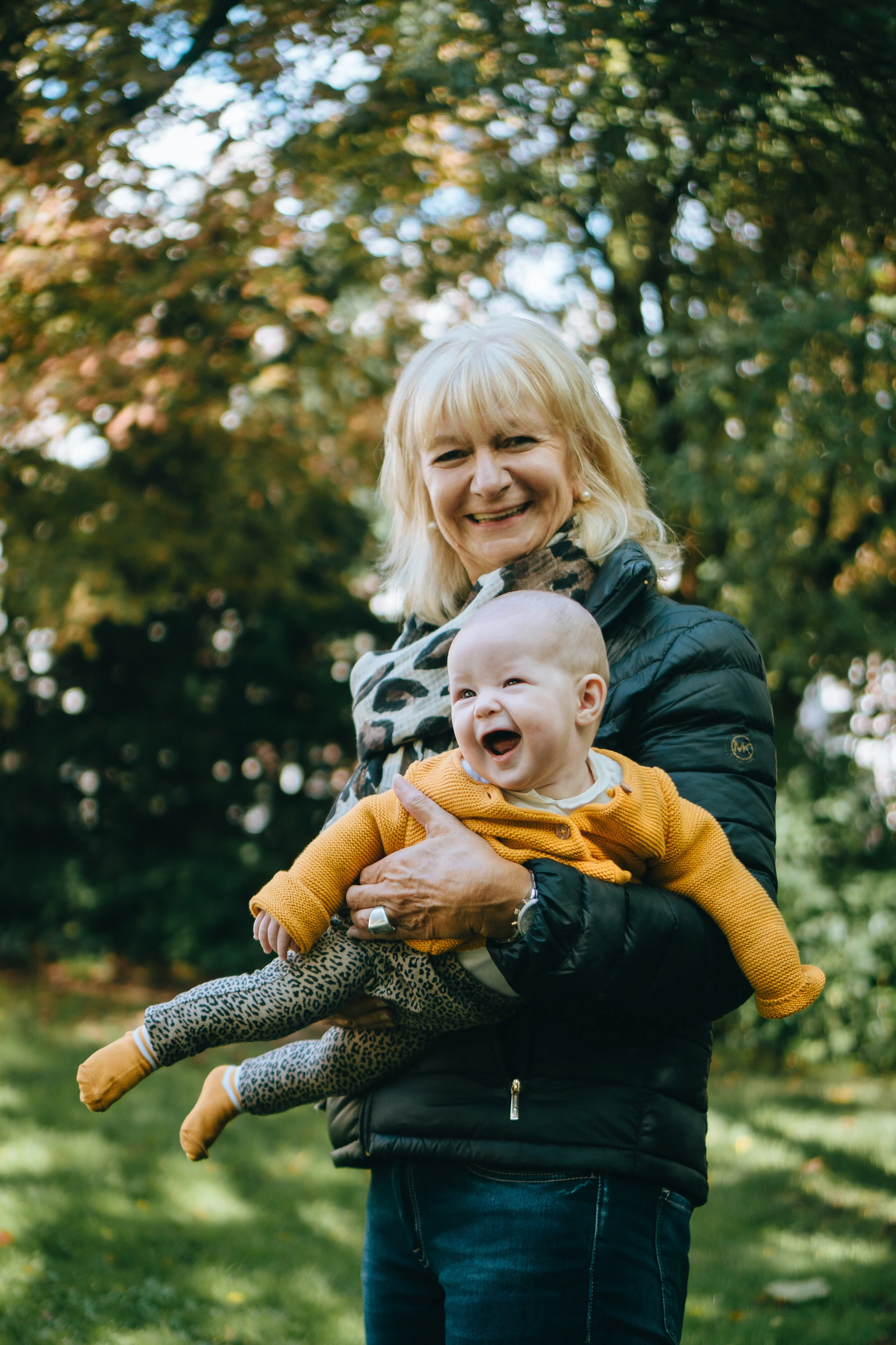 Happy Grandmother