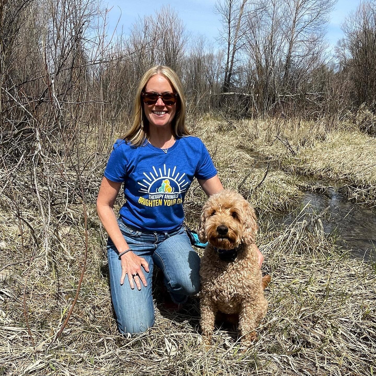 🌟 Happy National Therapy Animal Day! 🌟 Therapy animals brighten your day 🙌 

We&rsquo;re so proud of Scout for completing his @petpartners @tcpetpartners evaluation last month. Look for Scout around Jackson Hole spreading joy 🤩 and as always in t