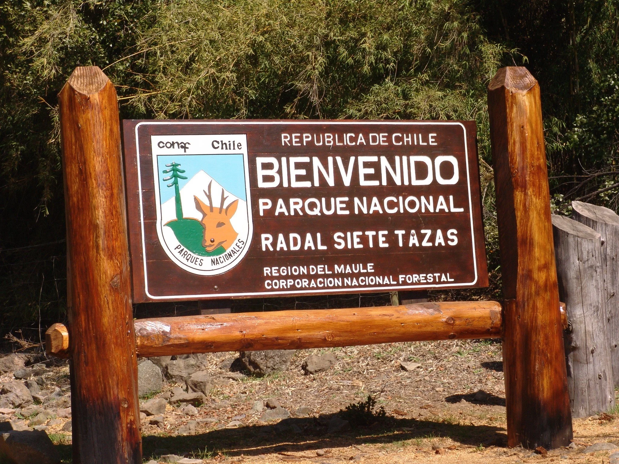 Parque Nacional Radal 7 Tazas