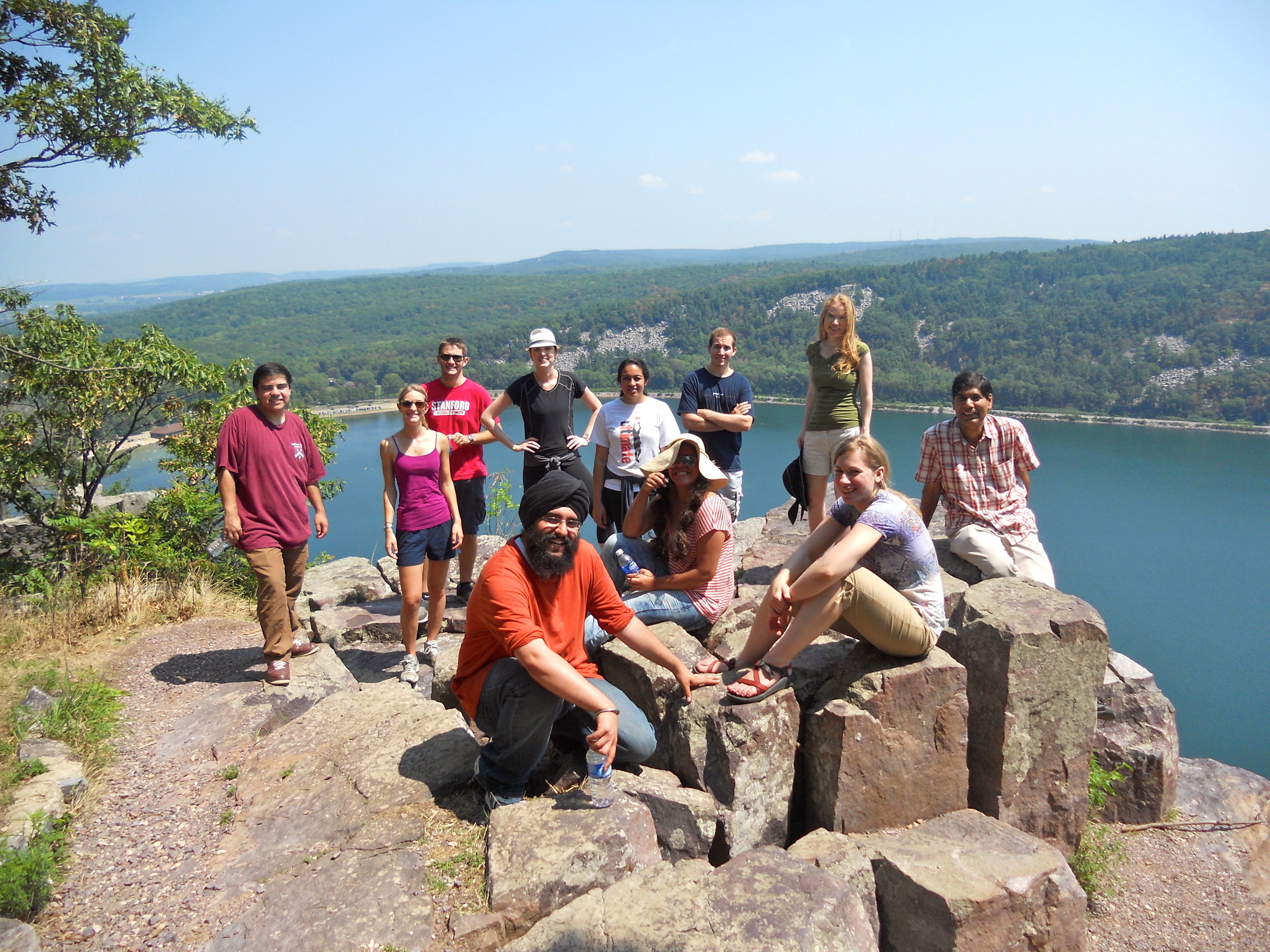 Sasli students at Devils Lake