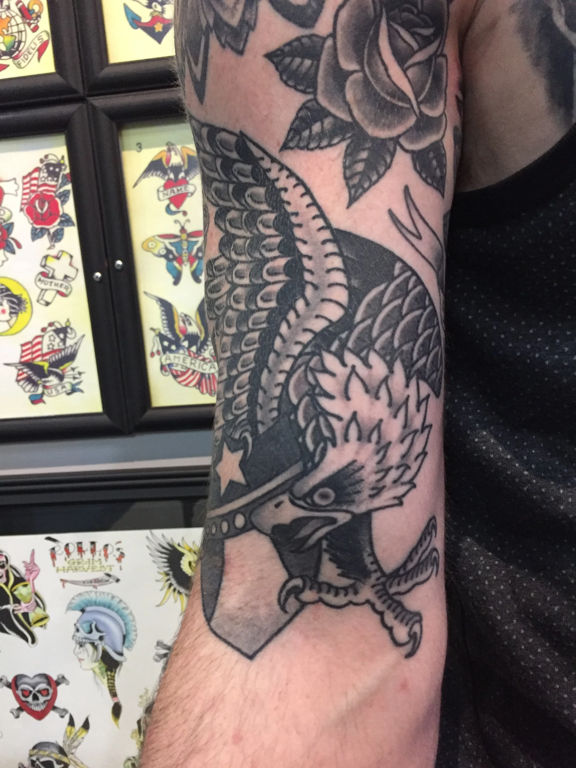 TRADITIONAL BLACK & GREY — JEBB RILEY TATTOOS