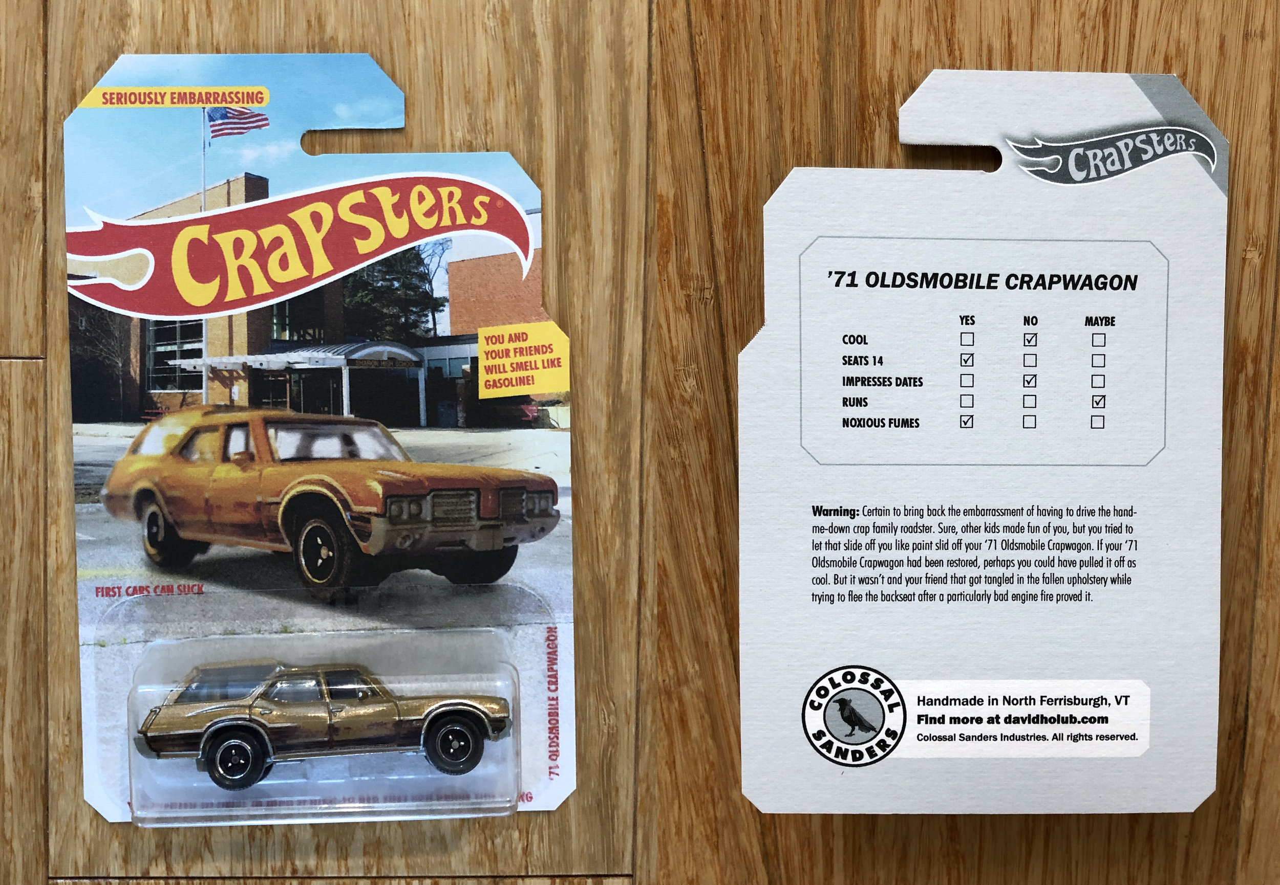 Crapsters: '71 Oldmobile Crapwagon