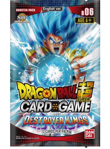 DRAGONBALL SUPER CARD GAME DESTROYER KINGS BOOSTER PACK — Okami cards