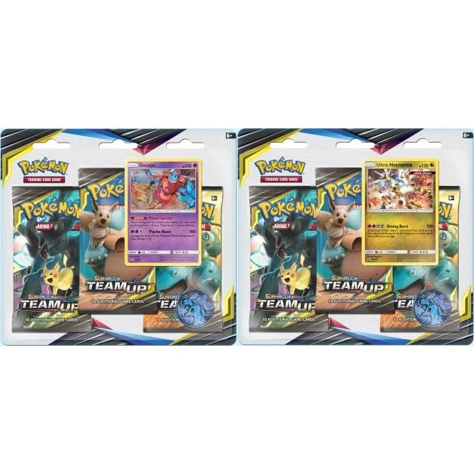 pokémon team up booster 3 pack Pitch Black Blister – Elite4TCG Each booster pack contains three cards written in English Pokemon Sun and Moon Team